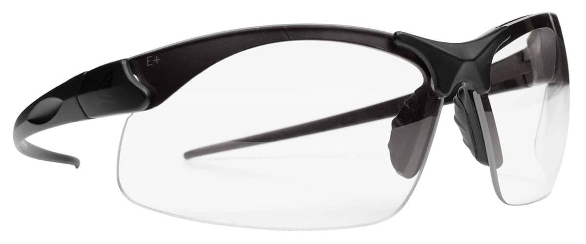 Edge Tactical Eyewear Sharp Edge with Soft Touch Thin Temple and Clear Vapor Shield Lens SSE611-TT