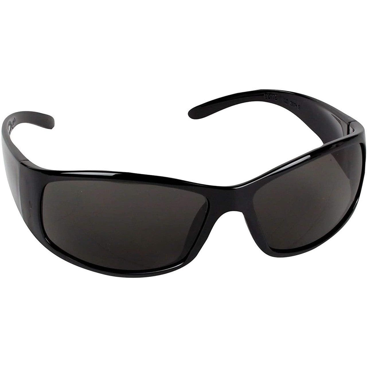 Smith & Wesson 21303 Elite Safety Glasses with Black Frame and Smoke Anti-Fog Lens front view