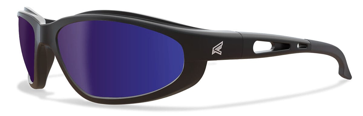 Edge Dakura Polarized Safety Glasses with AP Blue Mirror Lens TSMAP218