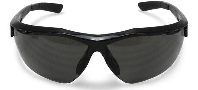 Radians Thraxus Safety Glasses with Smoke IQUITY Anti-Fog Lens - Front View