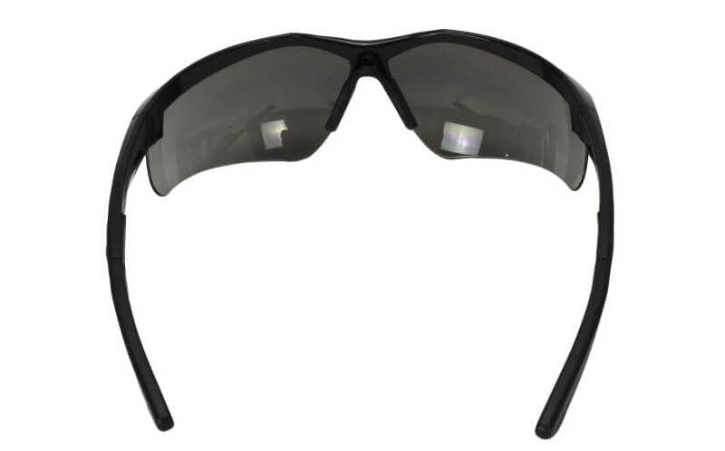 Radians Thraxus Safety Glasses with Smoke IQUITY Anti-Fog Lens - Back View