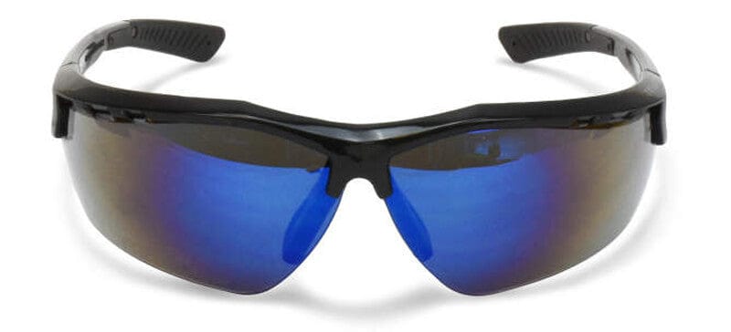 Radians Thraxus Safety Glasses with Blue Mirror Lens TXC1-70ID - Front View