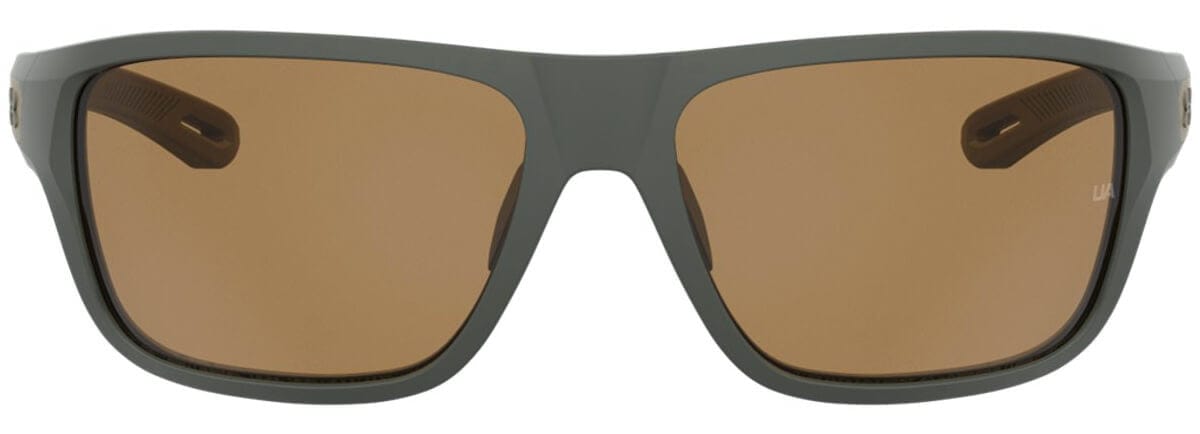 Under Armour Battle Sunglasses with Baroque Frame and Brown Polarized Lens UA0004S-1ED-6A - Front View