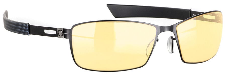 Gunnar Vayper Computer Glasses with Onyx Frame and Amber Lens