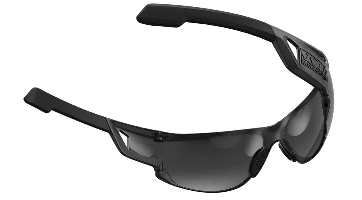 Mechanix Wear Type-N Safety Glasses with Smoke Frame and Smoke Anti-Fog Lens VNS-20AB-BU - Back View