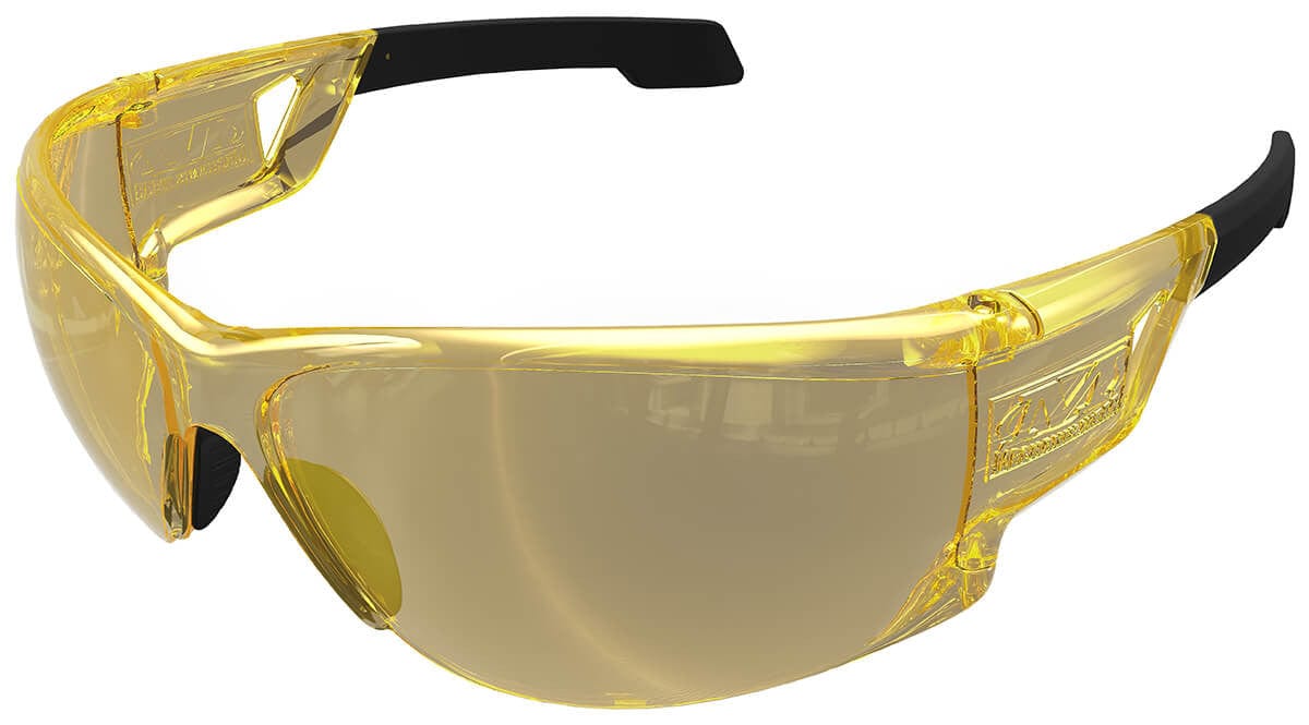 Mechanix Wear Type-N Safety Glasses with Amber Frame and Amber Anti-Fog Lens VNS-30AC-BU