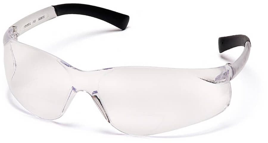 Pyramex Ztek Bifocal Safety Glasses with Clear Lens S2510R