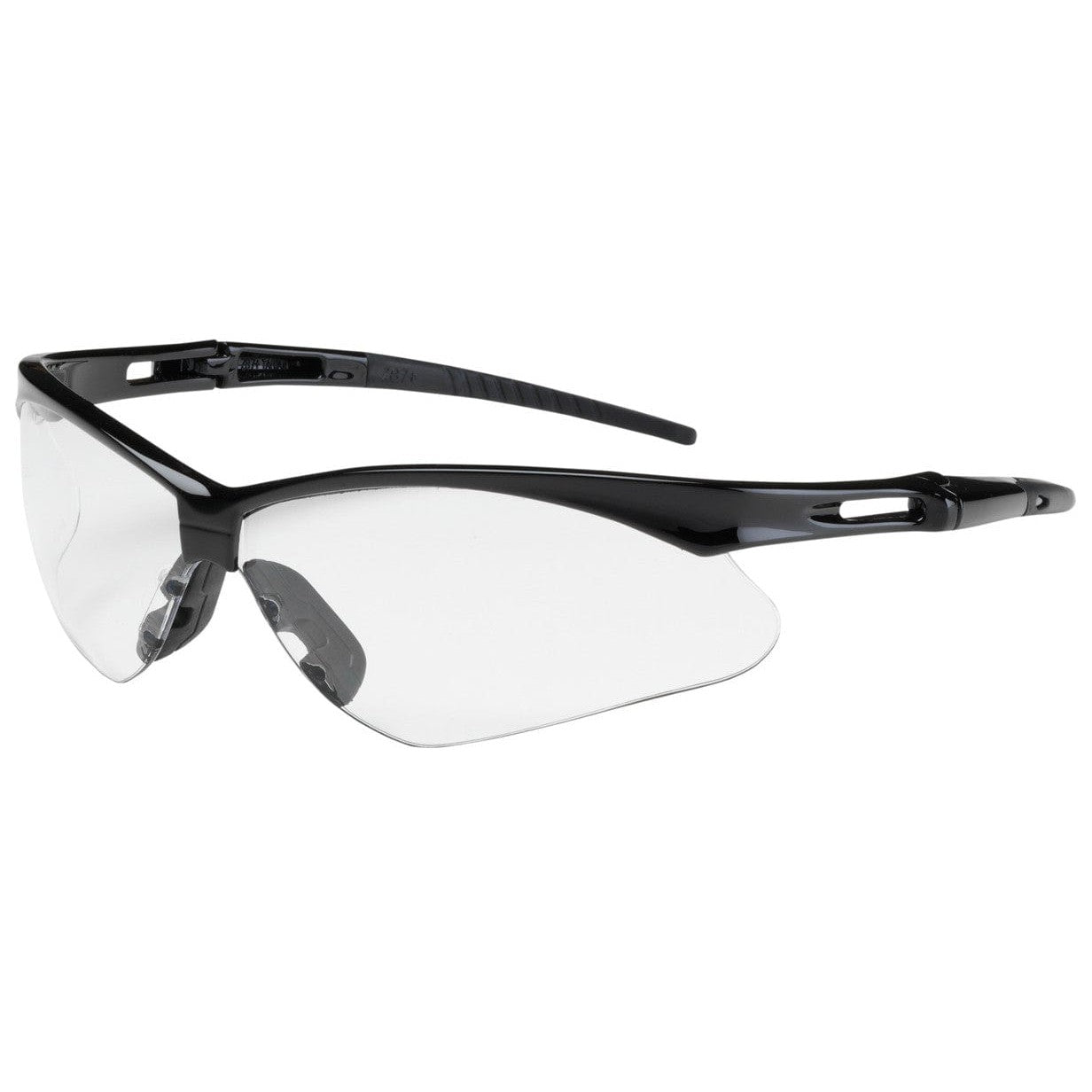 Bouton Anser Safety Glasses Black Frame with Clear Lens