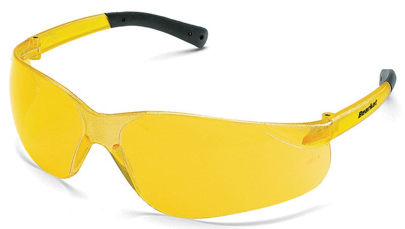 Crews Bearkat Safety Glasses with Amber Lenses