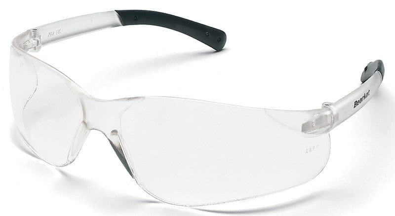 Crews Bearkat Safety Glasses with Clear Anti-Fog Lenses