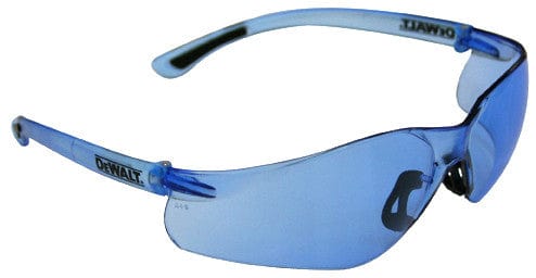 DeWalt Contractor Pro Safety Glasses with Blue Lens DPG52-BD