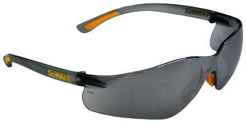 DeWalt Contractor Pro Safety glasses with Silver Mirror Lens DPG52-6D