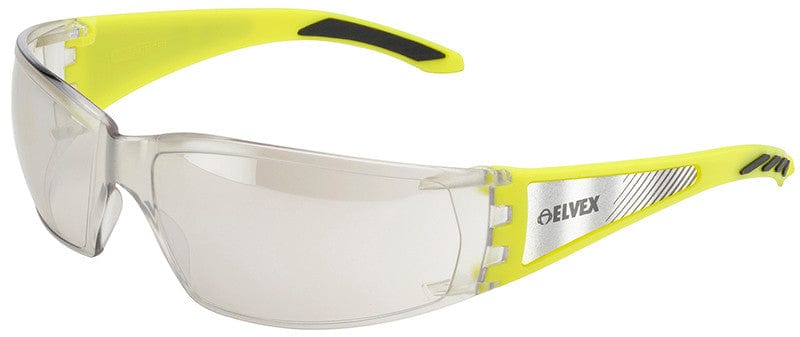 Elvex Reflect-Specs Safety Glasses with Reflect Temples, Indoor/Outdoor Lens