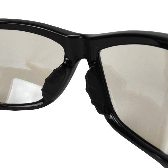 DeWalt Dominator Safety Glasses with Black Frame and Indoor/Outdoor Lens DPG94-9D Inside View