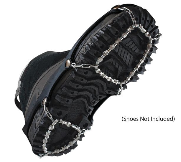 Yaktrax Diamond Grip Footwear Traction - Shown on boot