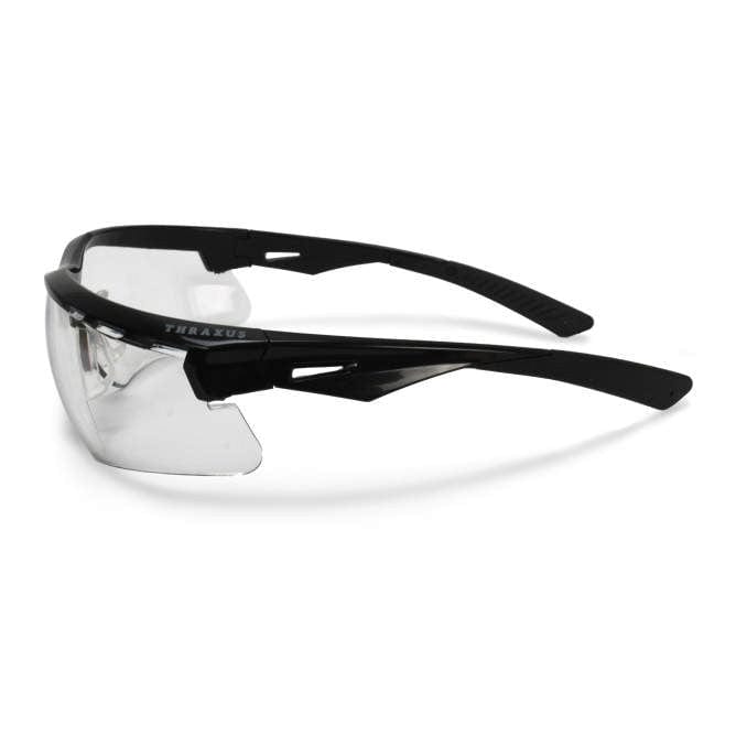 Radians Thraxus Safety Glasses with Clear Lens TXC1-10ID Side View