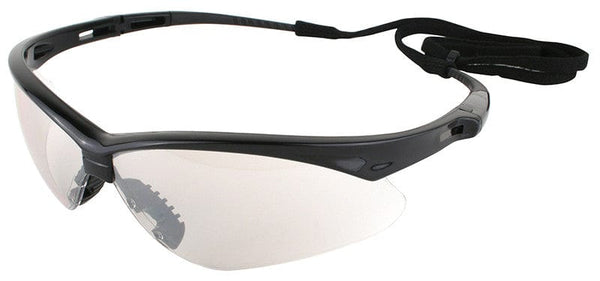 KleenGuard Nemesis Safety Glasses with Black Frame and Indoor 