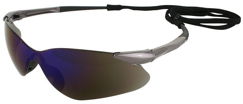 KleenGuard Nemesis VL Safety Glasses with Blue Mirror Lens 20471
