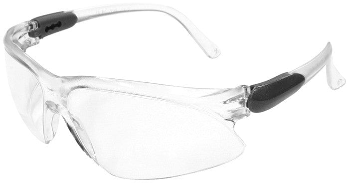KleenGuard Visio Safety Glasses with Silver Temple and Clear Anti-Fog Lens