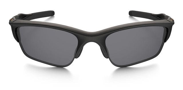 Oakley SI Half Jacket 2.0 XL Sunglasses Matte Black with Grey Lenses OO9154-12 Front View