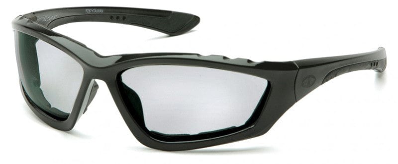 Pyramex Accurist Safety Glasses with Black Frame and Light Gray Anti-Fog Lens SB8725DTP