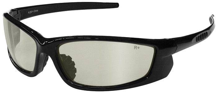Radians Voltage Safety Glasses with Black Frame and Indoor/Outdoor Lens VT1-90