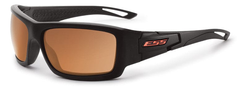 ESS Credence Ballistic Sunglasses Black Frame Mirrored Copper Lenses EE9015-06