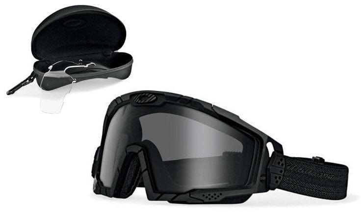 Oakley SI Ballistic Goggle 2.0 Array Black Frame with Clear and Grey Lenses