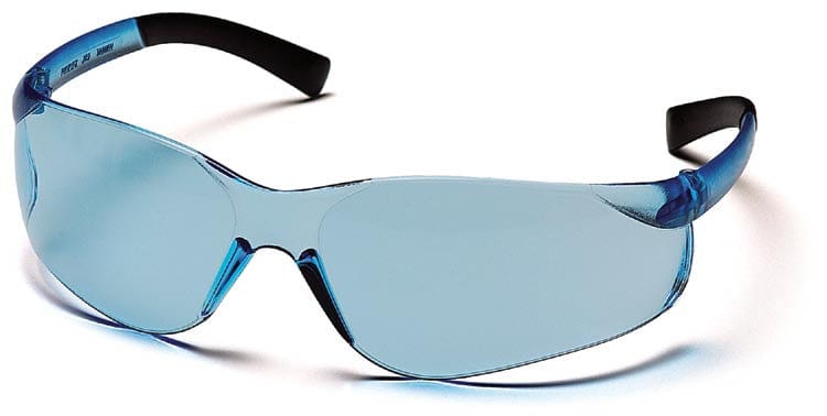 Pyramex Ztek Safety Glasses with Infinity Blue Anti-Fog Lens S2560ST