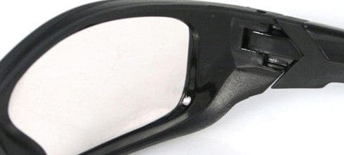 Bobster Hooligan Sunglasses with Black Frame and Photochromic Lens BHOO101 Inside Lens View