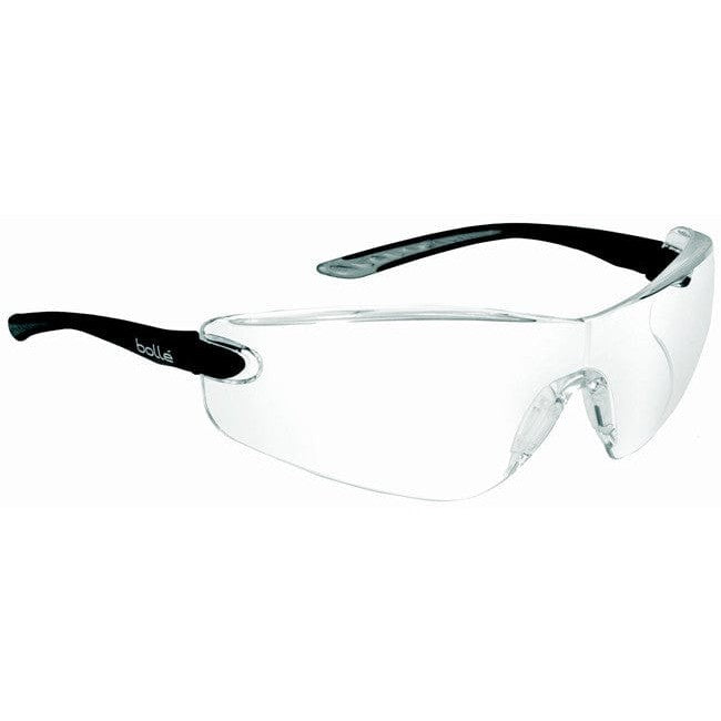 Bollé Bolle Safety Cobra TPR Safety Glasses, Black & Grey Frame, Clear Lenses - Foto 8