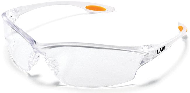 Crews Law 2 Safety Glasses with Clear Anti-Fog Lens LW210AF
