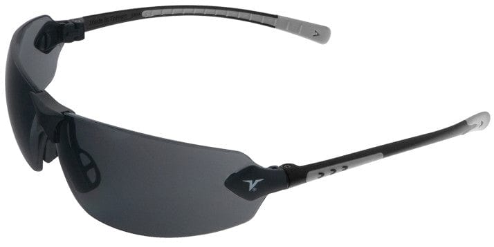 Encon Veratti 429 Safety Glasses with Gray Temple Accent and Gray Anti-Fog Lens