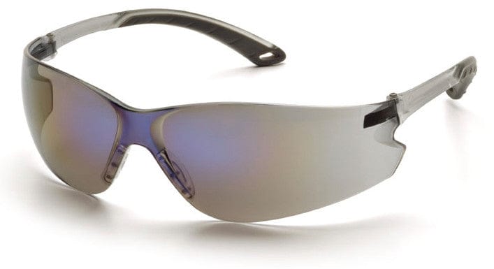 Pyramex Itek Safety Glasses with Blue Mirror Lens S5875S