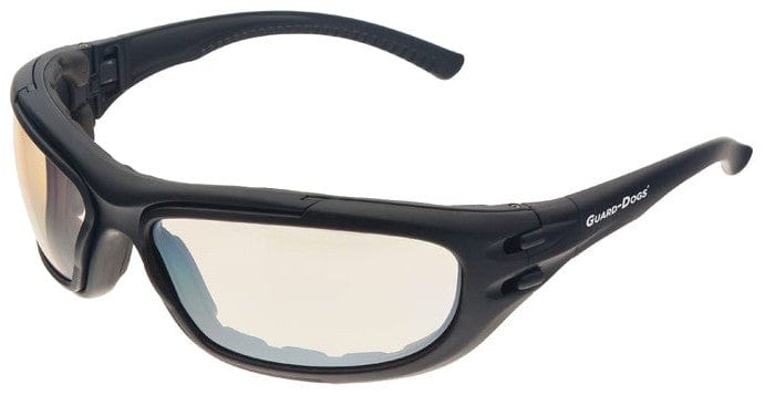 Guard Dogs G100 Safety Glasses/Goggle Black Frame Indoor/Outdoor Anti-Fog Lenses