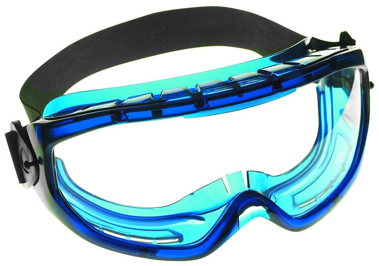 KleenGuard Monogoggle XTR Blue Frame Clear Anti-Fog Lens 18624