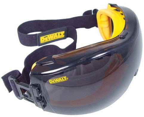 DEWALT Concealer Safety Goggles with Smoke Anti-Fog Lens DPG82-21