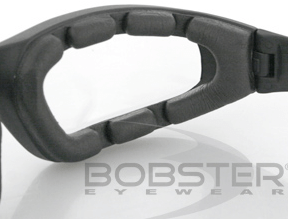 Bobster Foamerz 2 Glasses with Black Frame and Clear Anti-Fog Lens
