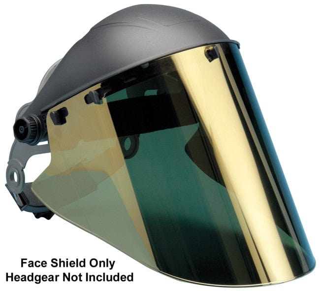 Elvex High Heat Gold Hardcoated Lexan Face Shield 10" x 18.5" x 2 mm