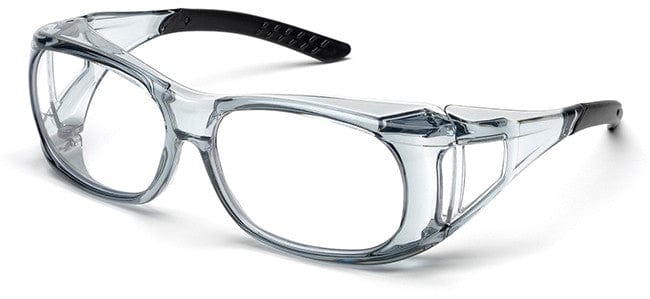 Elvex OVR-Spec II Safety Glasses with Translucent Frame and Clear Lens SG-37C
