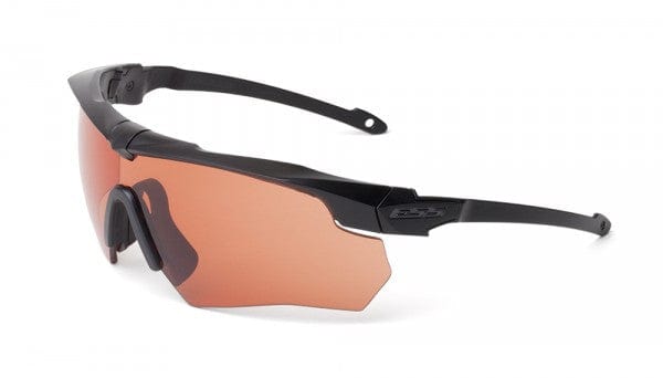 ESS Crossbow Suppressor Safety Glasses with Black Frame and HD Copper Lens