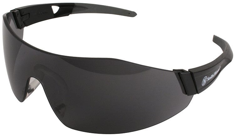 Smith & Wesson 44-Magnum Safety Glasses with Black Temples and Smoke Anti-Fog Lens 23453