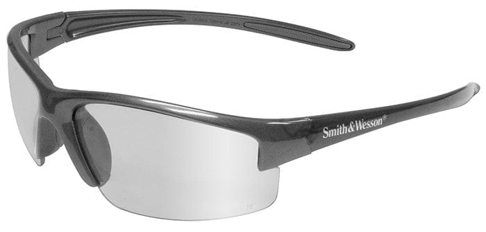 Smith & Wesson Equalizer Safety Glasses with Gun Metal Frame and Indoor/Outdoor Lens