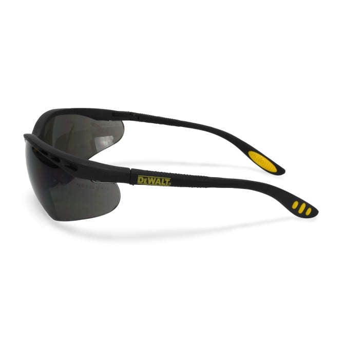 DEWALT Reinforcer Safety Glasses with Smoke Lens DPG58-2D Side View